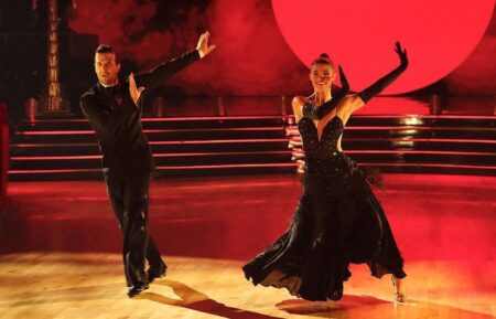 Mark Ballas and Charli D'Amelio in 'Dancing With the Stars'
