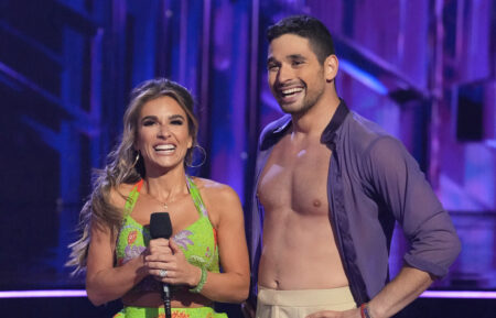 Jessie James Decker and Alan Bersten in 'Dancing With the Stars'