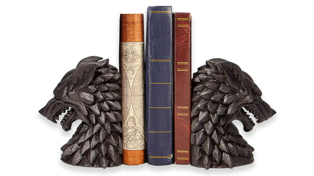 Game of Thrones Stark Bookends