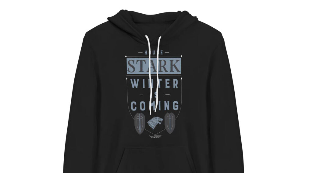 Game of Thrones House Stark Winter is Coming Hooded Sweatshirt