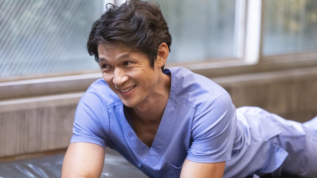 Harry Shum Jr. en la temporada 19 de 'Anatomía de Grey'