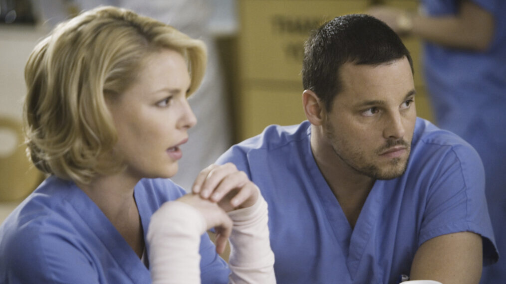 Grey's Anatomy - Katherine Heigl and Justin Chambers