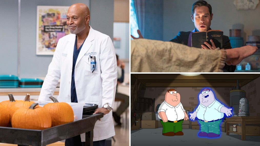 Halloween TV 2022, Grey's Anatomy, Quantum Leap, Family Guy