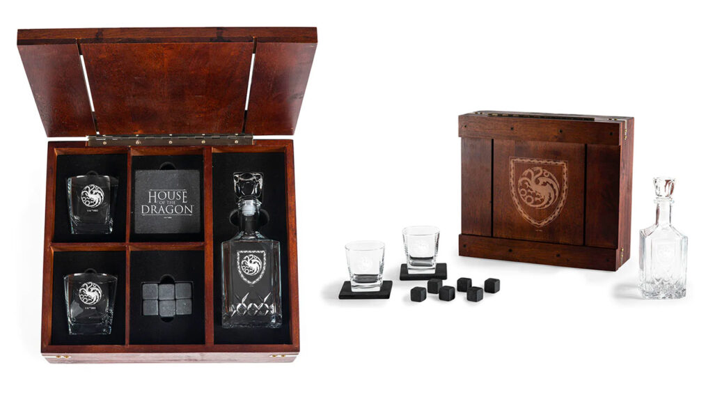 House of the Dragon Decanter Set