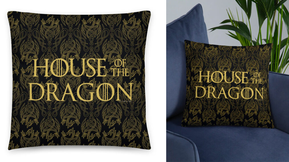 House of the Dragon Throw Pillow
