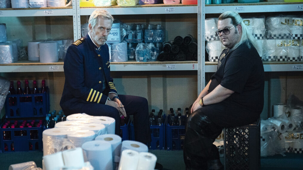 Hugh Laurie and Josh Gad in 'Avenue 5' Season 2