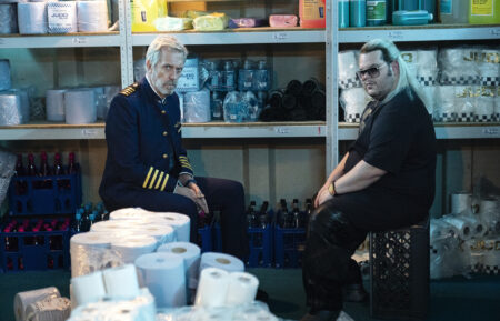 Hugh Laurie and Josh Gad in 'Avenue 5' Season 2