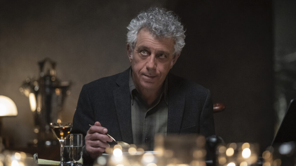 Eric Bogosian as Daniel Molloy in 'Interview With the Vampire'