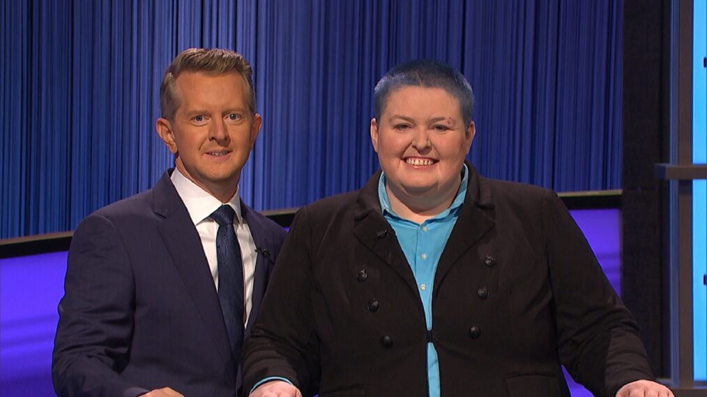 Ken Jennings and Rowan Ward on 'Jeopardy!'