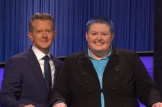 Ken Jennings and Rowan Ward on 'Jeopardy!'