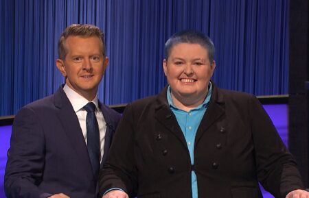 Ken Jennings and Rowan Ward on 'Jeopardy!'
