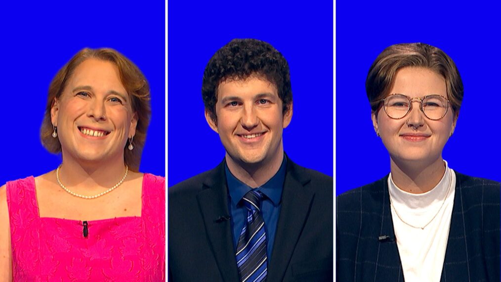 'Jeopardy!'s Amy Schneider, Matt Amodio, and Mattea Roach