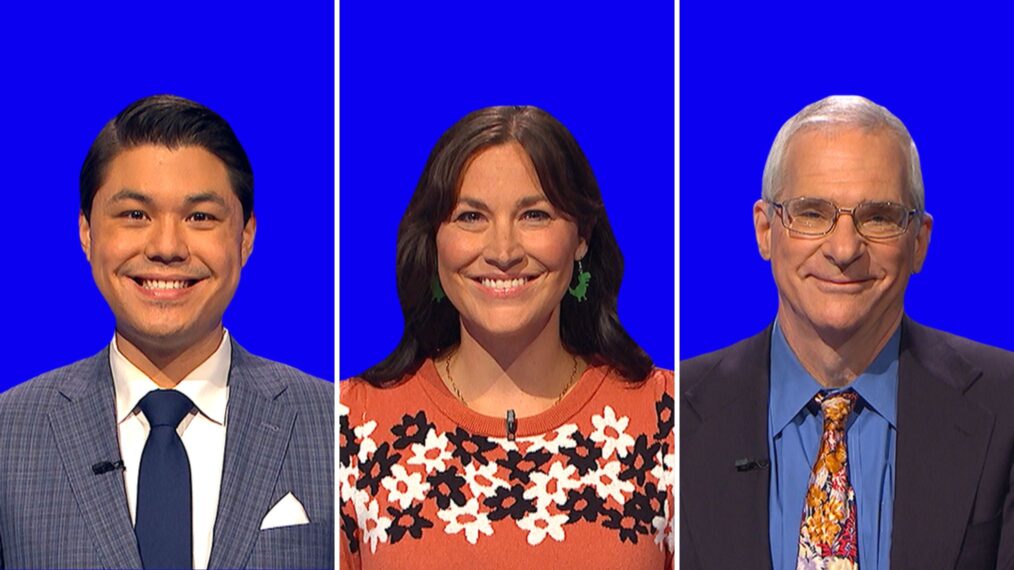 'Jeopardy!'s Zach Newkirk, Jessica Stephens, and Sam Buttrey 
