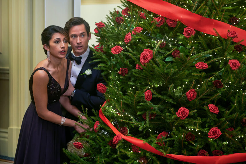 Reshma Shetty, Will Kemp in 'Jolly Good Christmas'