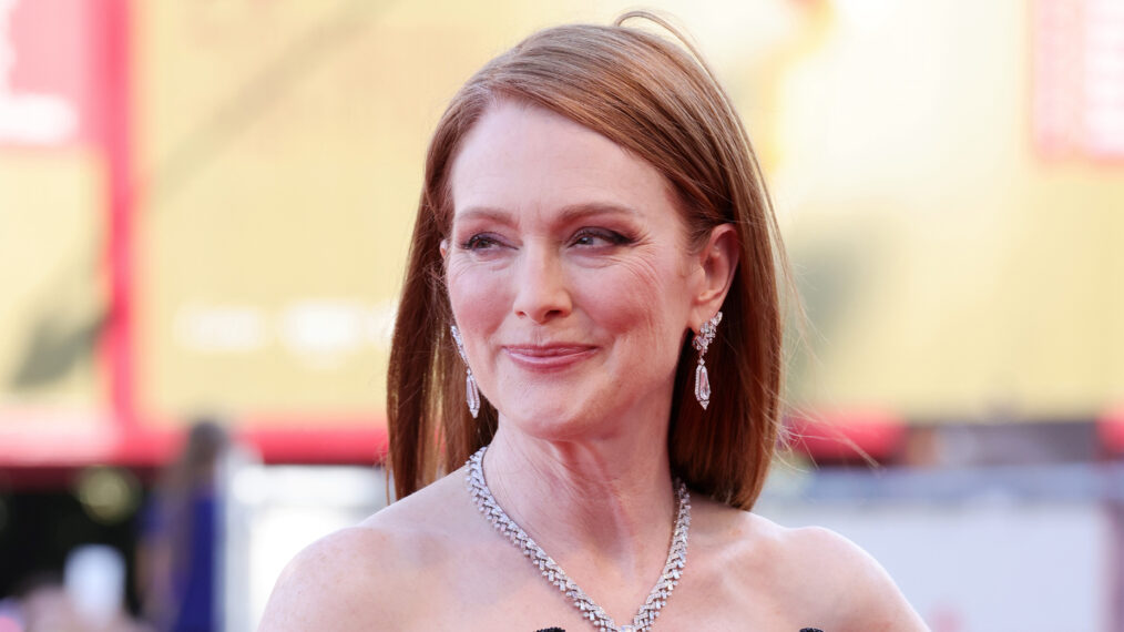 Julianne Moore on the Tar red carpet