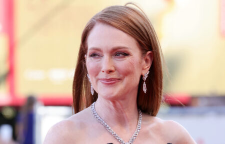 Julianne Moore on the Tar red carpet