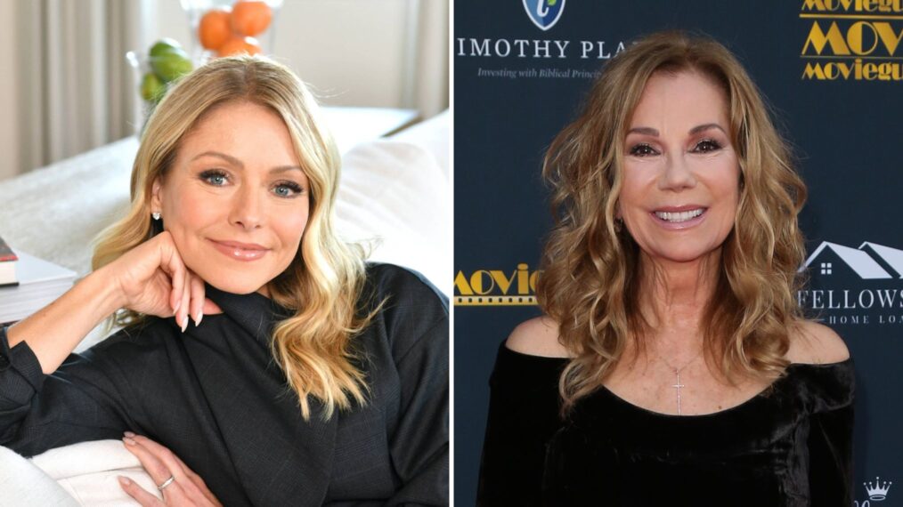 Kelly Ripa and Kathie Lee Gifford