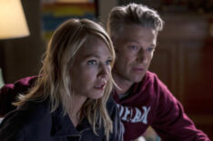 Kelli Giddish, Peter Scanavino in 'Law & Order: SVU'