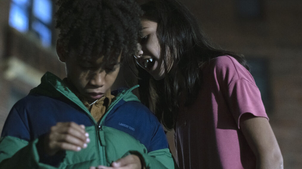 Ian Foreman and Madison Taylor Baez in 'Let the Right One In'