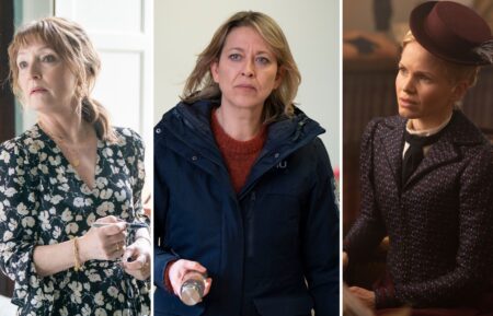 Lesley Manville in 'Magpie Murders,' Nicola Walker in 'Annika,' Kate Phillips in 'Miss Scarlet and the Duke'
