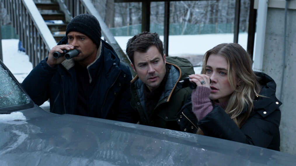 J.R. Ramirez, Matt Long, Melissa Roxburgh in 'Manifest'