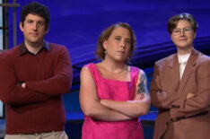 'Jeopardy!' Fans Go Wild for Photo of Amy Schneider, Matt Amodio & Mattea Roach