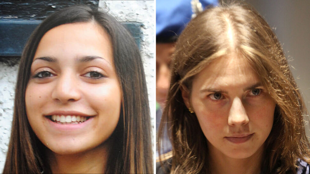 Meredith Kercher and Amanda Knox