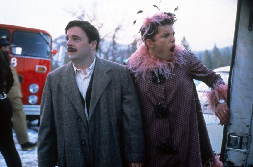 Nathan Lane y Lee Evans en 'MouseHunt' 