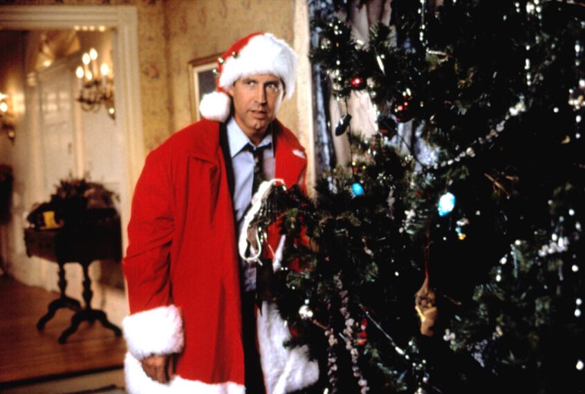 Chevy Chase in 'National Lampoon's Christmas Vacation' 