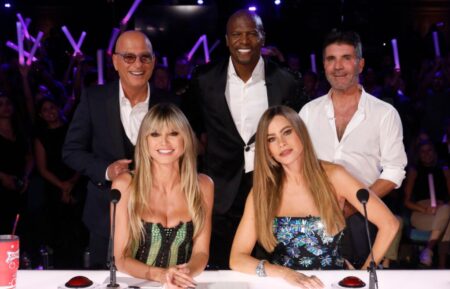 America's Got Talent Howie Mandel, Heidi Klum, Terry Crews, Sofia Vergara, Simon Cowell