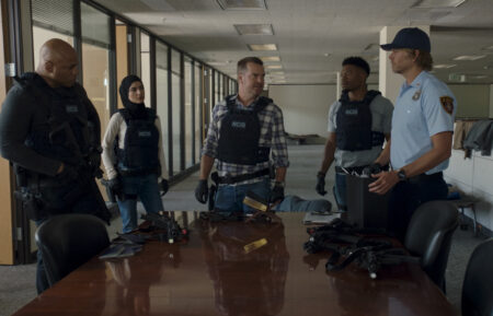LL Cool J, Chris O'Donnell, Eric Christian Olsen in 'NCIS: Los Angeles'