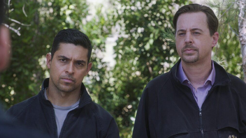 Wilmer Valderrama and Sean Murray in 'NCIS' Season 20