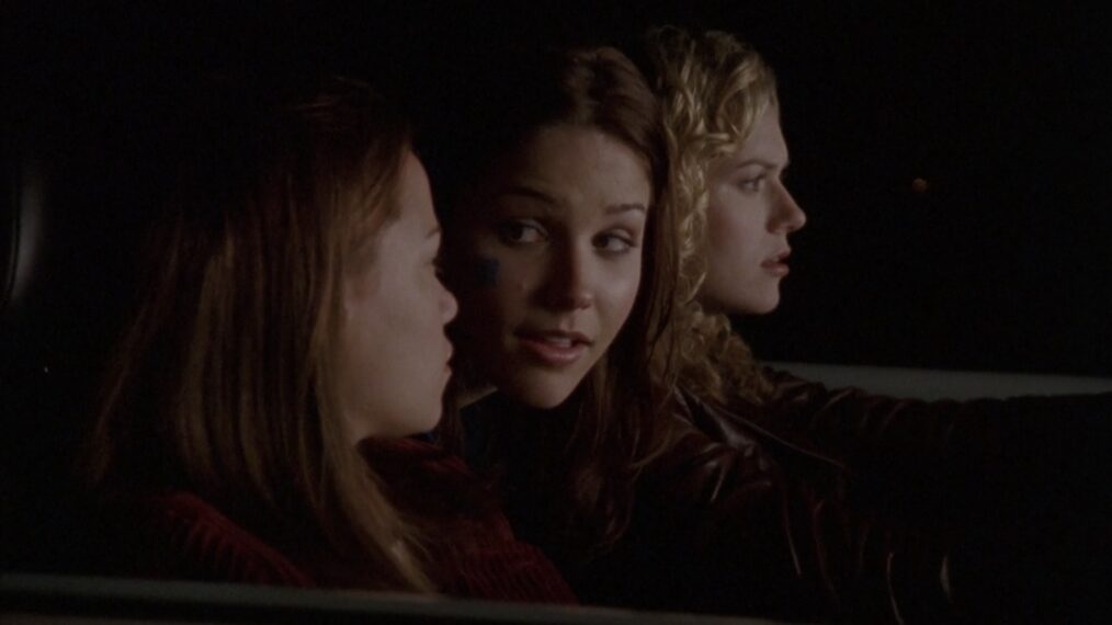 Bethany Joy Lenz, Sophia Bush, and Hilarie Burton Morgan in 'One Tree Hill'