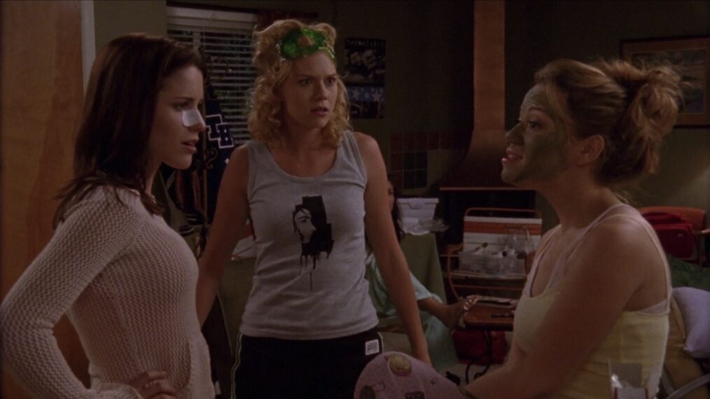 Sophia Bush, Hilarie Burton Morgan, and Bethany Joy Lenz in 'One Tree Hill' - 'Truth, Bitter Truth' - Season 2, Episode 8