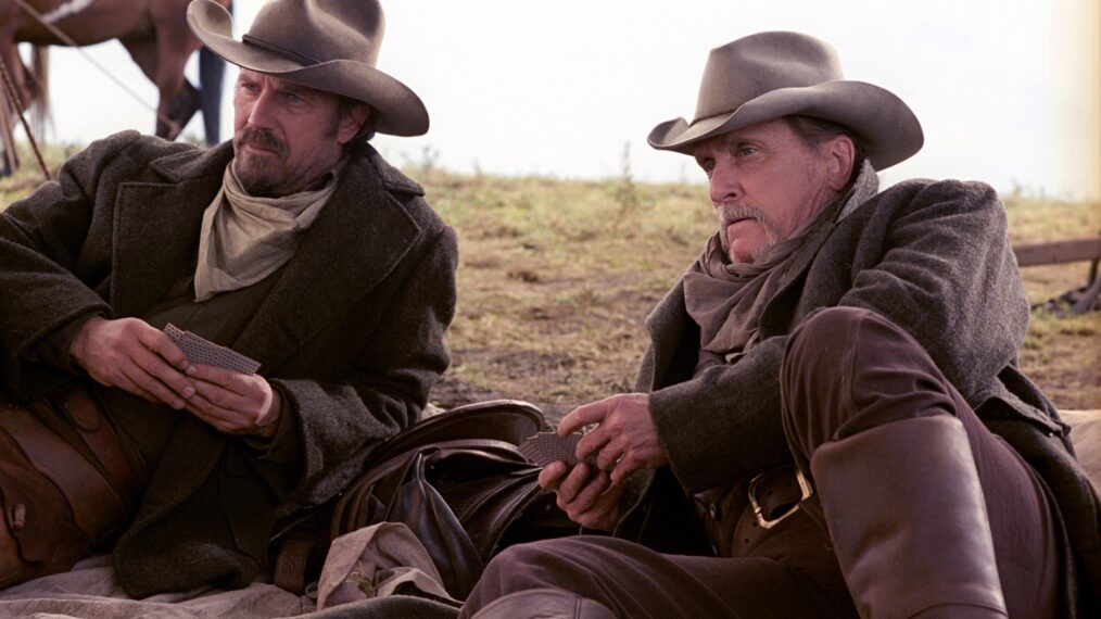 Kevin Costner and Robert Duvall in 'Open Range'