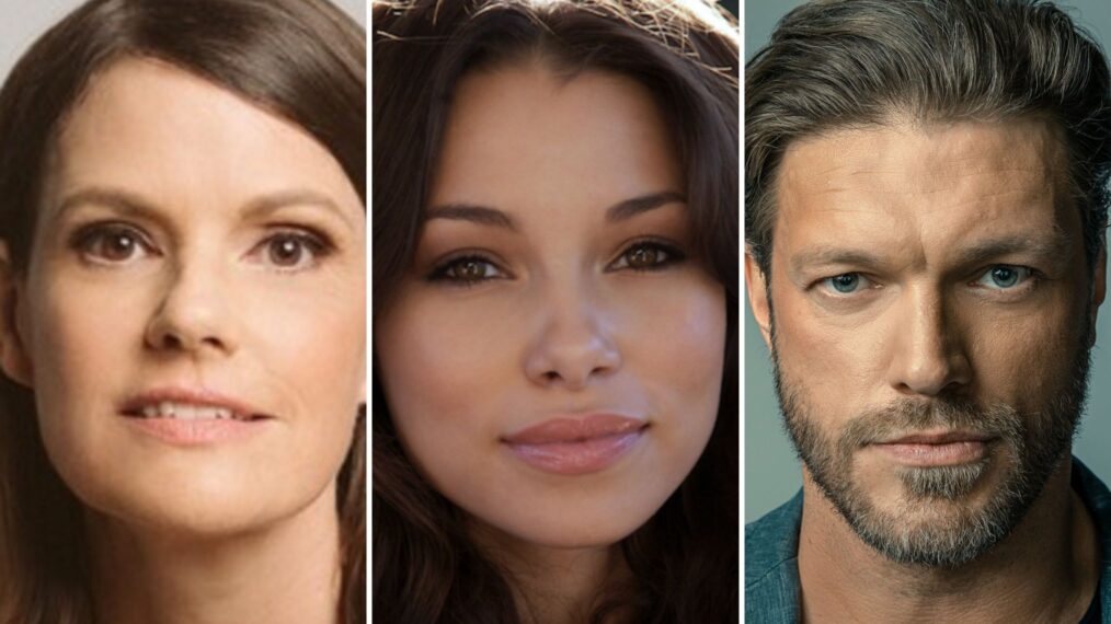 'Percy Jackson' stars Suzanne Cryer, Jessica Parker Kennedy, and Adam Copeland