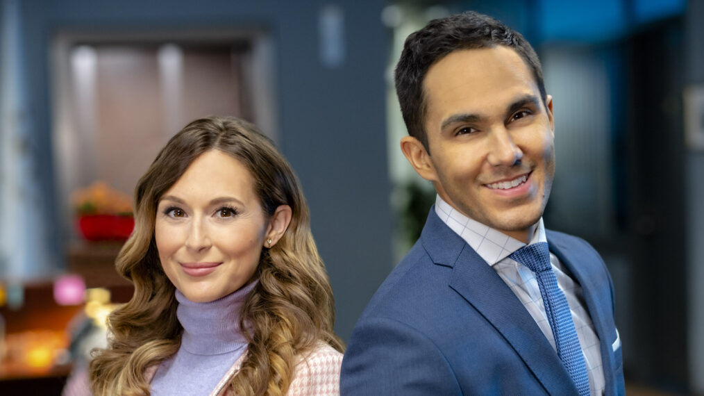 Alexa PenaVega and Carlos PenaVega in 'Picture Perfect Mysteries'