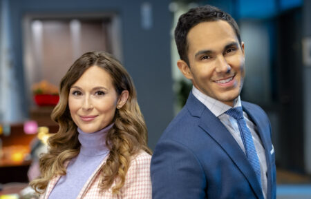 Alexa PenaVega and Carlos PenaVega in 'Picture Perfect Mysteries'