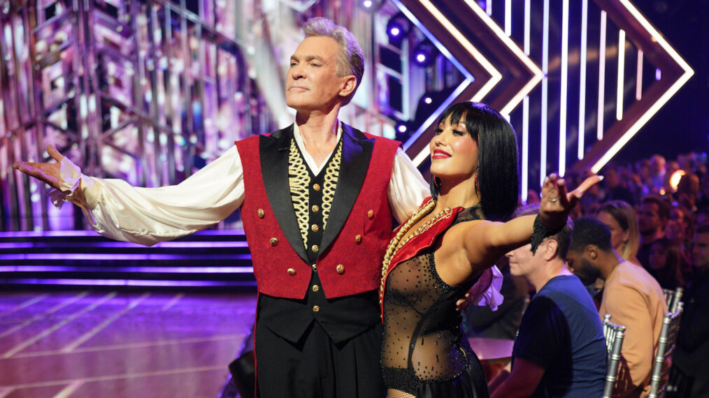 Sam Champion and Cheryl Burke on Dancing With the Stars