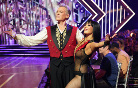 Sam Champion and Cheryl Burke on Dancing With the Stars