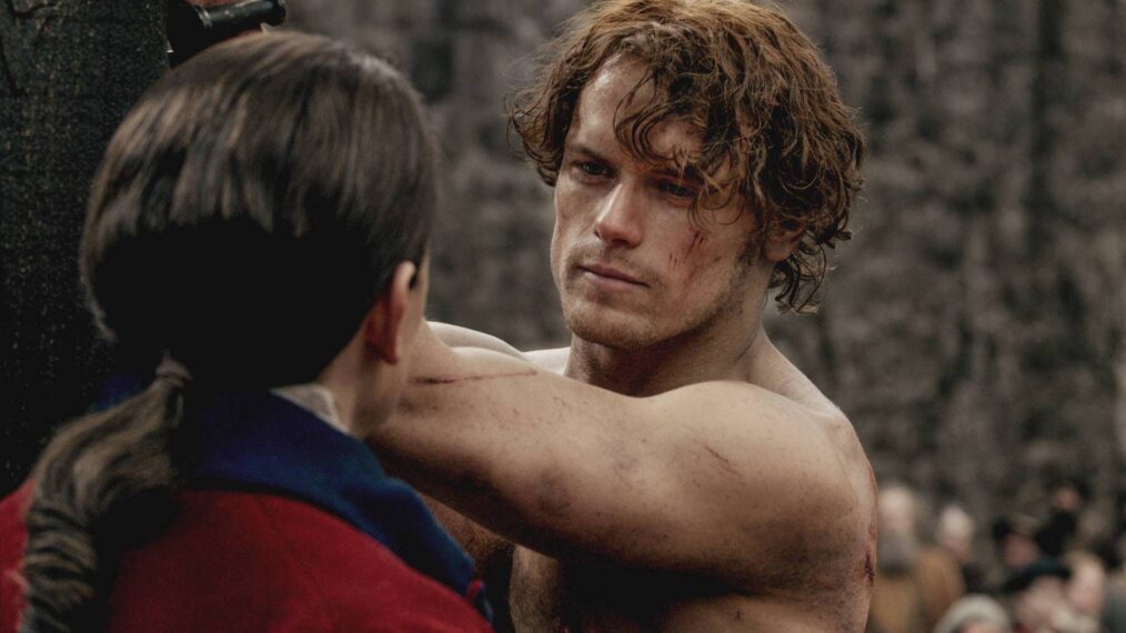 Sam Heughan in 'Outlander' Season 1