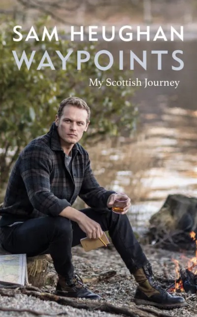 Buchcover von Sam Heughan „Waypoints“.