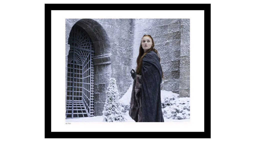 Sansa at the Eyrie Framed Print