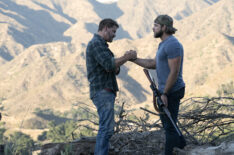 David Boreanaz and Max Thieriot in 'SEAL Team'