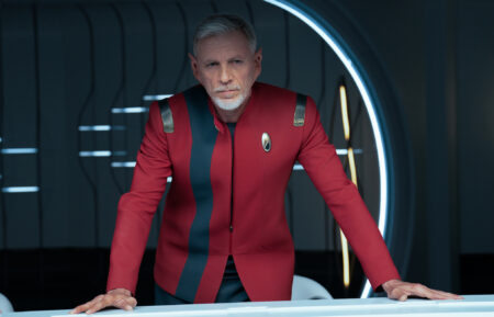 Callum Keith Rennie as Raynor in Star Trek: Discovery