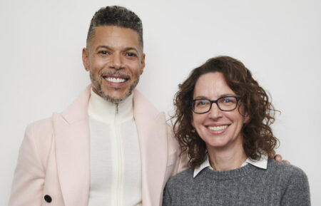 'Star Trek Discovery' Star Wilson Cruz and Michelle Paradise at New York Comic Con