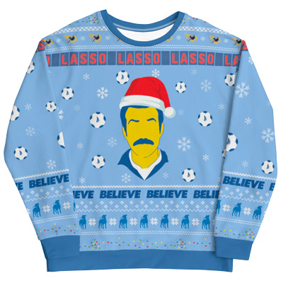 Ted Lasso Ugly Holiday Sweatshirt