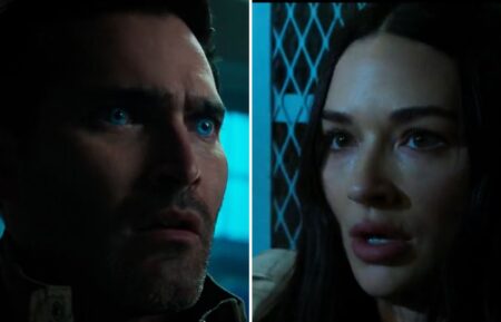 Tyler Hoechlin and Crystal Reed in 'Teen Wolf: The Movie'
