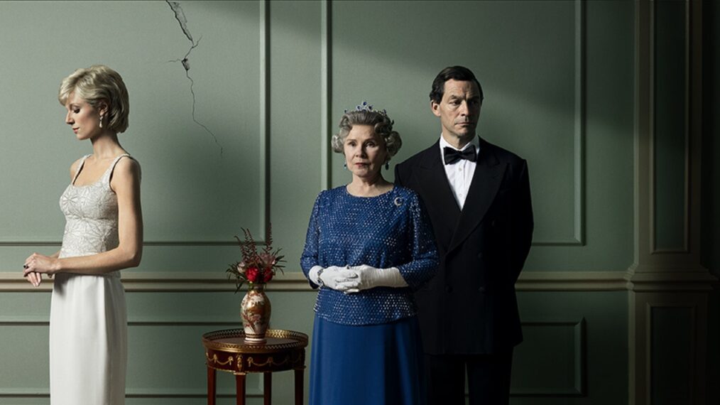 'The Crown' Season 5 stars Elizabeth Debicki, Imelda Staunton, and Dominic West