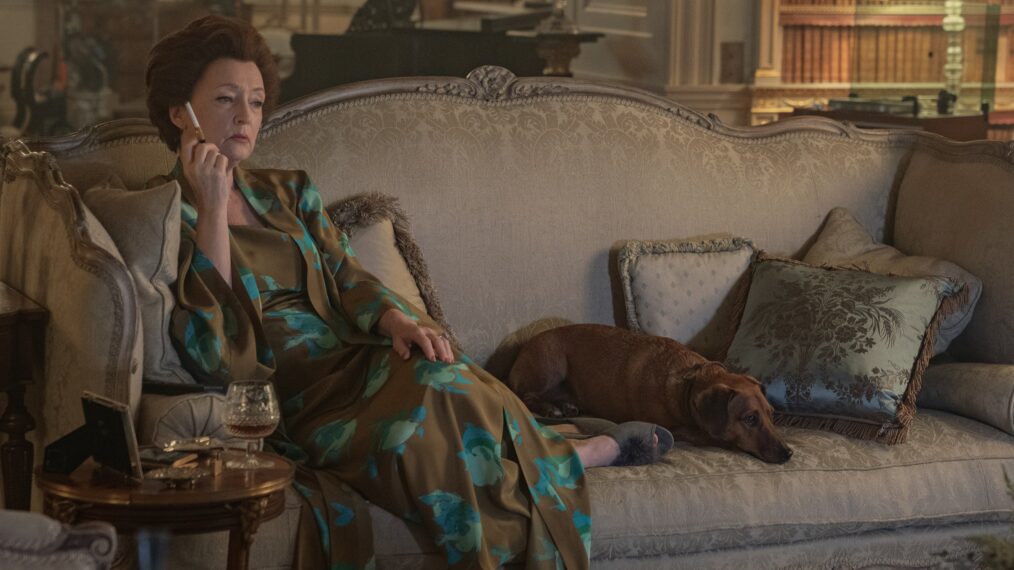 Lesley Manville in 'The Crown' Season 5 as Princess Margaret